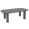 ΤΡΑΠΕΖΙ ΤΡΑΠΕΖΑΡΙΑΣ FIBER CEMENT KIORA HM6597.01 ΓΚΡΙ 200x100x76Υεκ