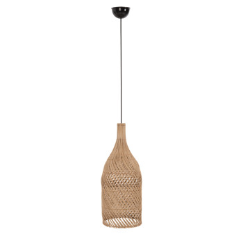 ΦΩΤΙΣΤΙΚΟ ΟΡΟΦΗΣ HM7883 ΚΡΕΜΑΣΤΟ ΑΠΟ RATTAN ΣΕ ΦΥΣΙΚΟ ΧΡΩΜΑ Φ34,5x178Υεκ.
