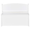 ΠΑΓΚΑΚΙ ΠΑΙΔΙΚΟ ΜΕ ΑΠΟΘ.ΧΩΡΟ RICKI HM18342.03 MDF & ΚΟΝΤΡΑΠΛΑΚΕ ΛΕΥΚΟ 63x43x47Υεκ