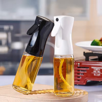 Δοχείο λαδιού σπρέι γυάλινο Φ5,7Χ22 εκ. 220 ml λευκό - KESKOR 62549-2