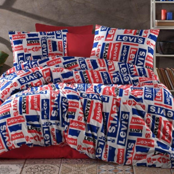 ΣΕΤ ΣΕΝΤΟΝΙ(Α) DENIM LINEAHOME ΣΕΤ 3 ΤΕΜΑΧΙΩΝ