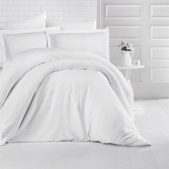 ΣΕΝΤΟΝΙ FLAT SOFT SATIN ΛΕΥΚΟ 250X270 LINEAHOME KING SIZE