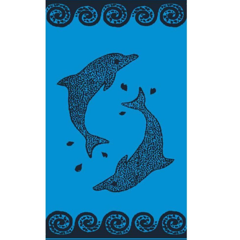 ΠΕΤΣΕΤΑ ΘΑΛΑΣΣΗΣ 86Χ160 DOLPHIN LINEAHOME 86x160
