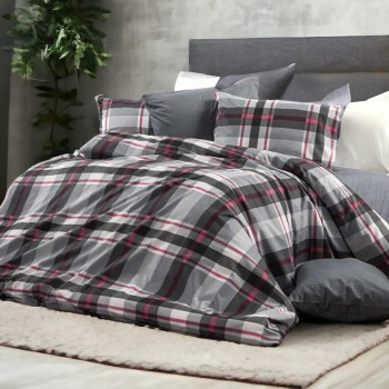 ΣΕΤ ΣΕΝΤΟΝΙΑ ΕΜΠΡΙΜΕ ΥΠΕΡΔΙΠΛΟ MILL 220X240 LINEAHOME ΥΠΕΡΔΙΠΛΟ